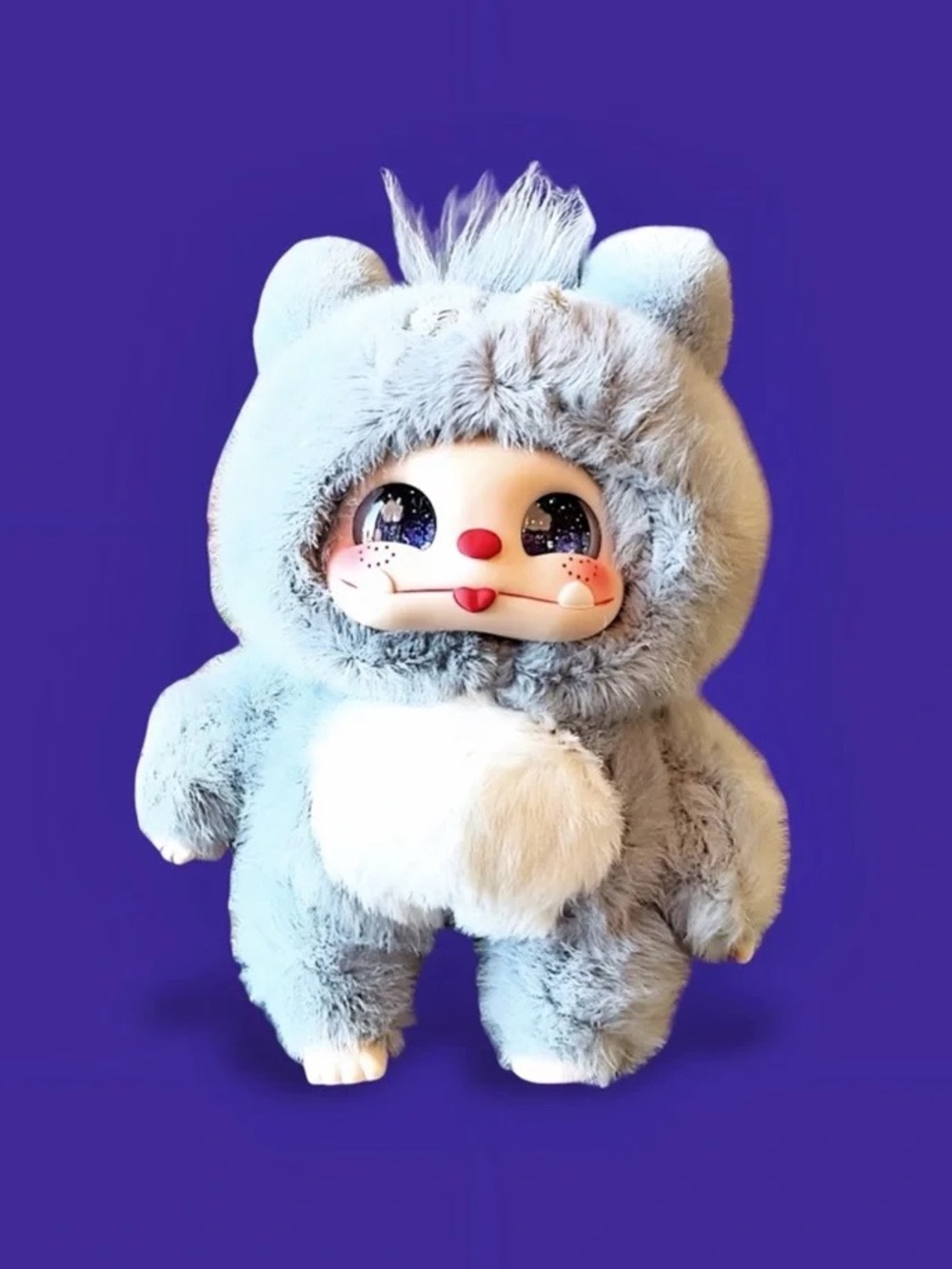 Three Babies Toys Bunini Macarons Soft Plush Toy Pendant Coconut Ash Ice